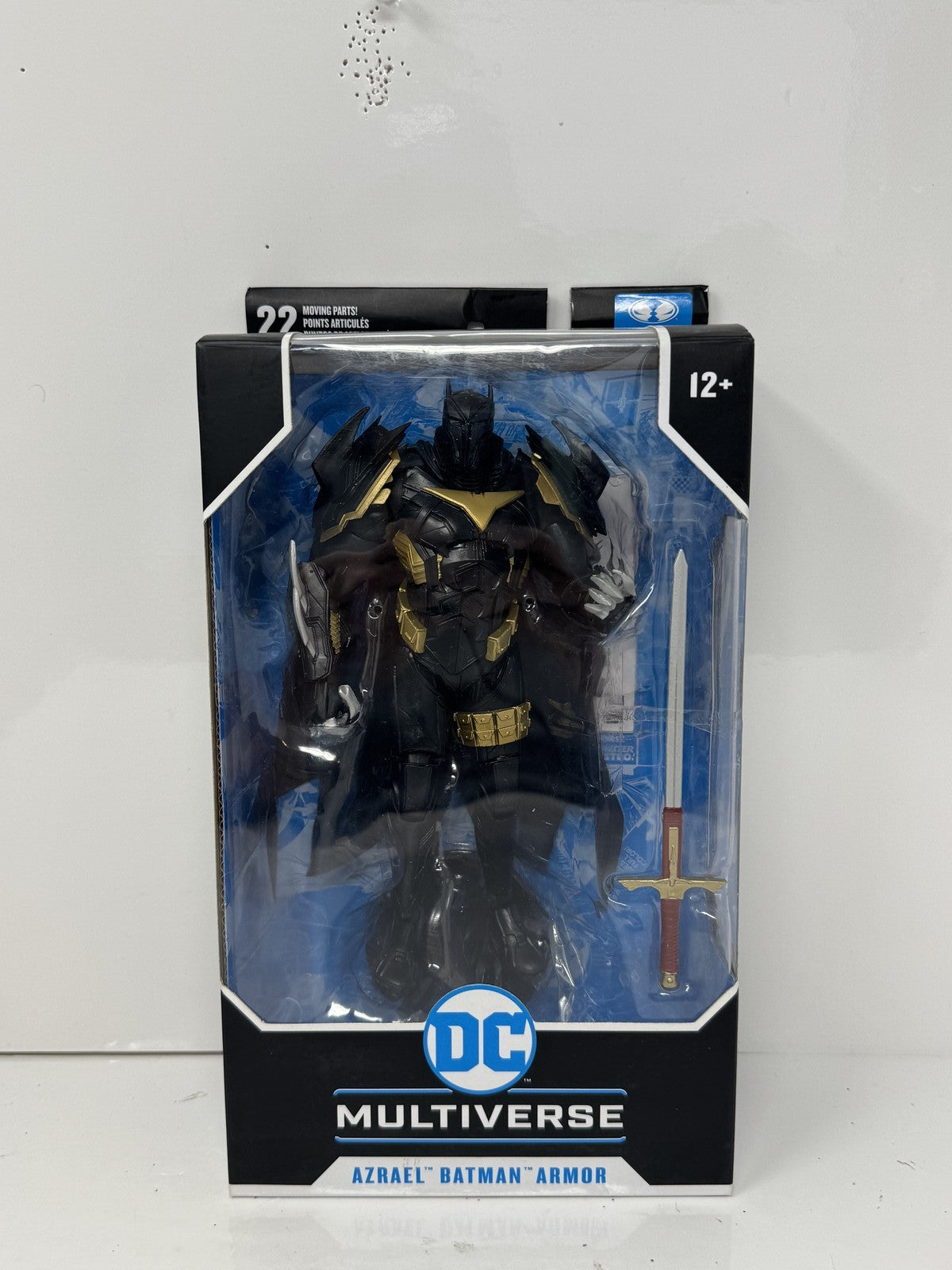 McFarlane DC Multiverse Curse of White Knight Azrael Batman Armor Figure