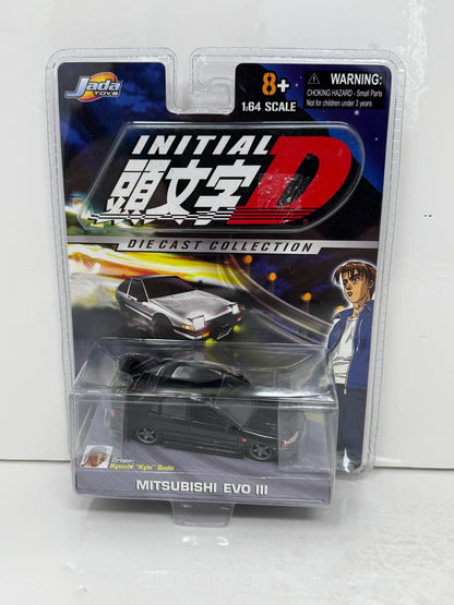 Jada Toys Initial D Mitsubishi Lancer Evolution III 1:64 Diecast