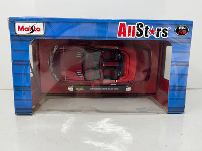 Maisto All Stars Mercedes-Benz SL55 AMG Convertible 1:18 Diecast Blingz Wheels