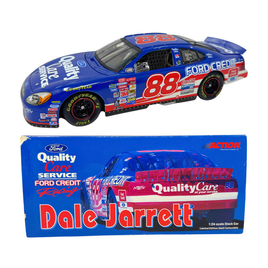 Action NASCAR Dale Jarrett #88 Quality Care 2000 Ford Taurus 1:24 Diecast