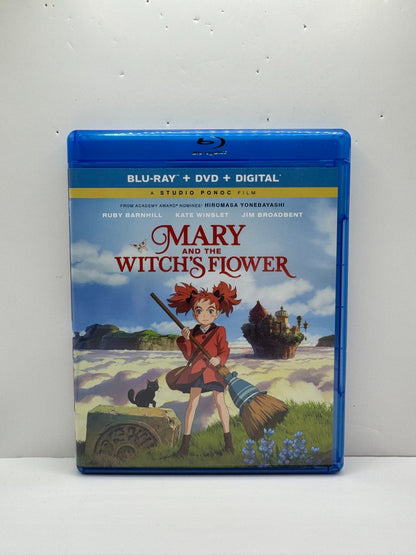 Mary and the Witch's Flower (Blu-ray) Ruby Barnhill Anime