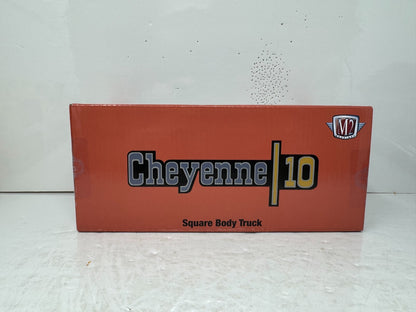 M2 Machines Square Body Truck 1973 Chevrolet Cheyenne 10 1:24 Diecast