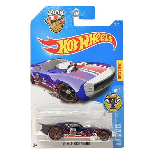 Hot Wheels Super Treasure Hunt Nitro Doorslammer HW Games 1:64 Diecast
