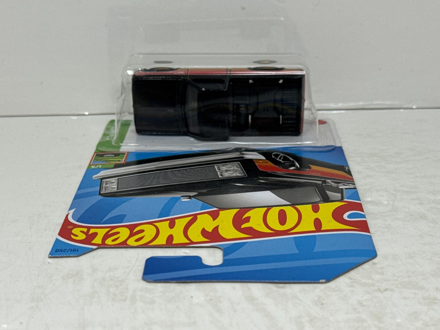 Custom Hot Wheels HW Slammed 1983 Chevy Silverado 1:64 Diecast Wheel Swap