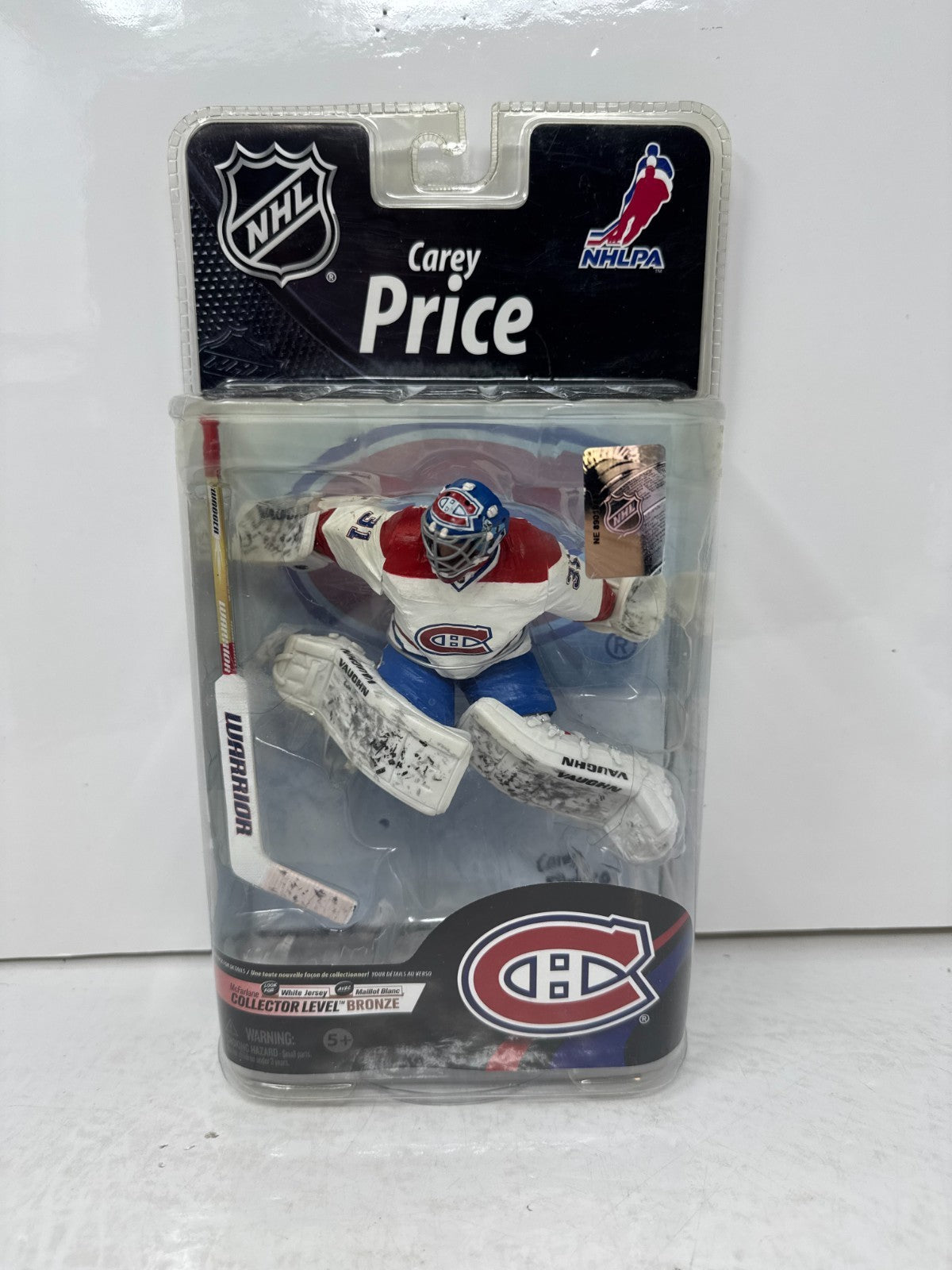 McFarlane NHL Carey Price Montreal Canadiens White Jersey Series 26 CHASE Figure