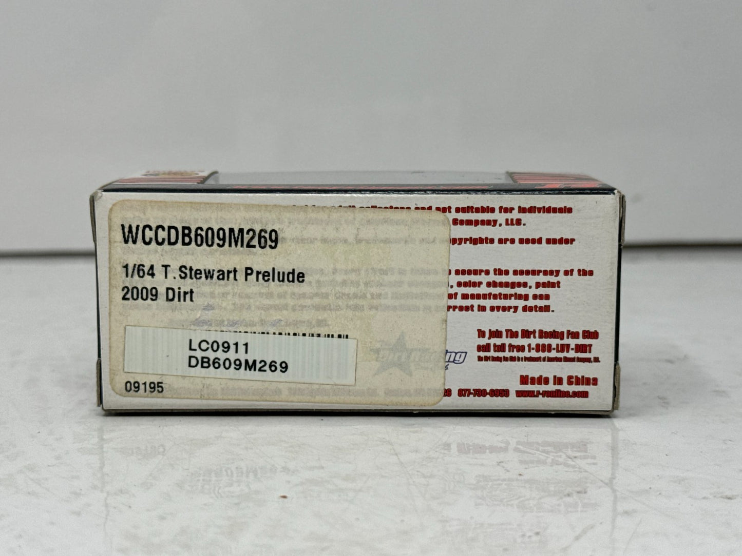 ADC Tony Stewart #14 2009 Prelude Dirt Late Model 1:64 Diecast Limited