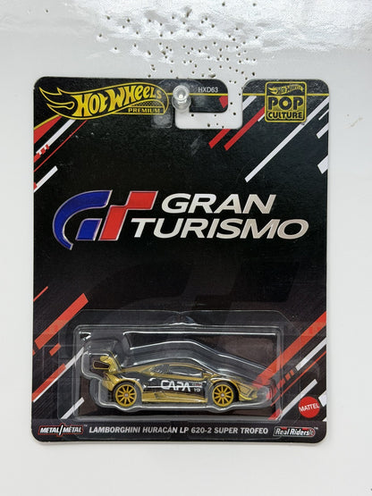 Hot Wheels Premium Gran Turismo Lamborghini Huracan LP 620-2 1:64 Diecast