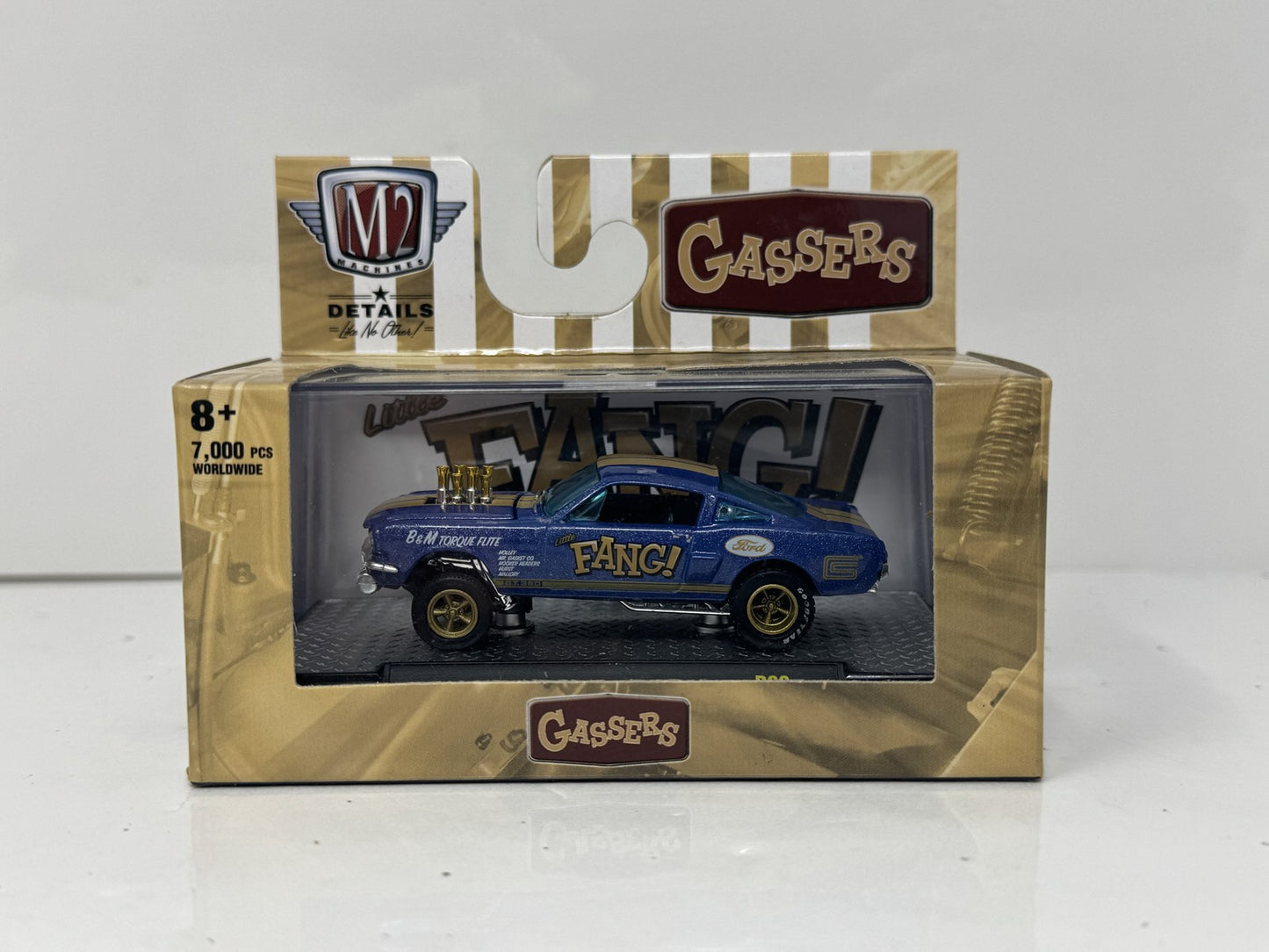 M2 Machines Gassers 1966 Shelby GT350 Gasser Fang! 1:64 Diecast