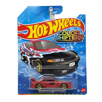 Hot Wheels Color Shifters Nissan Skyline GT-R R32 1:64 Diecast