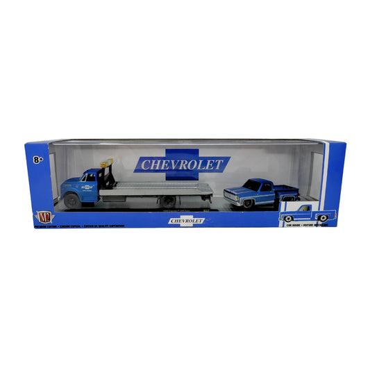 M2 Machines 1976 Chevrolet Scottsdale & C60 Hauler 1:64 Diecast