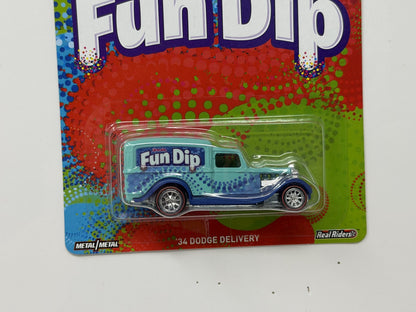 Hot Wheels Fun Dip 1934 Dodge Delivery 1:64 Real Riders