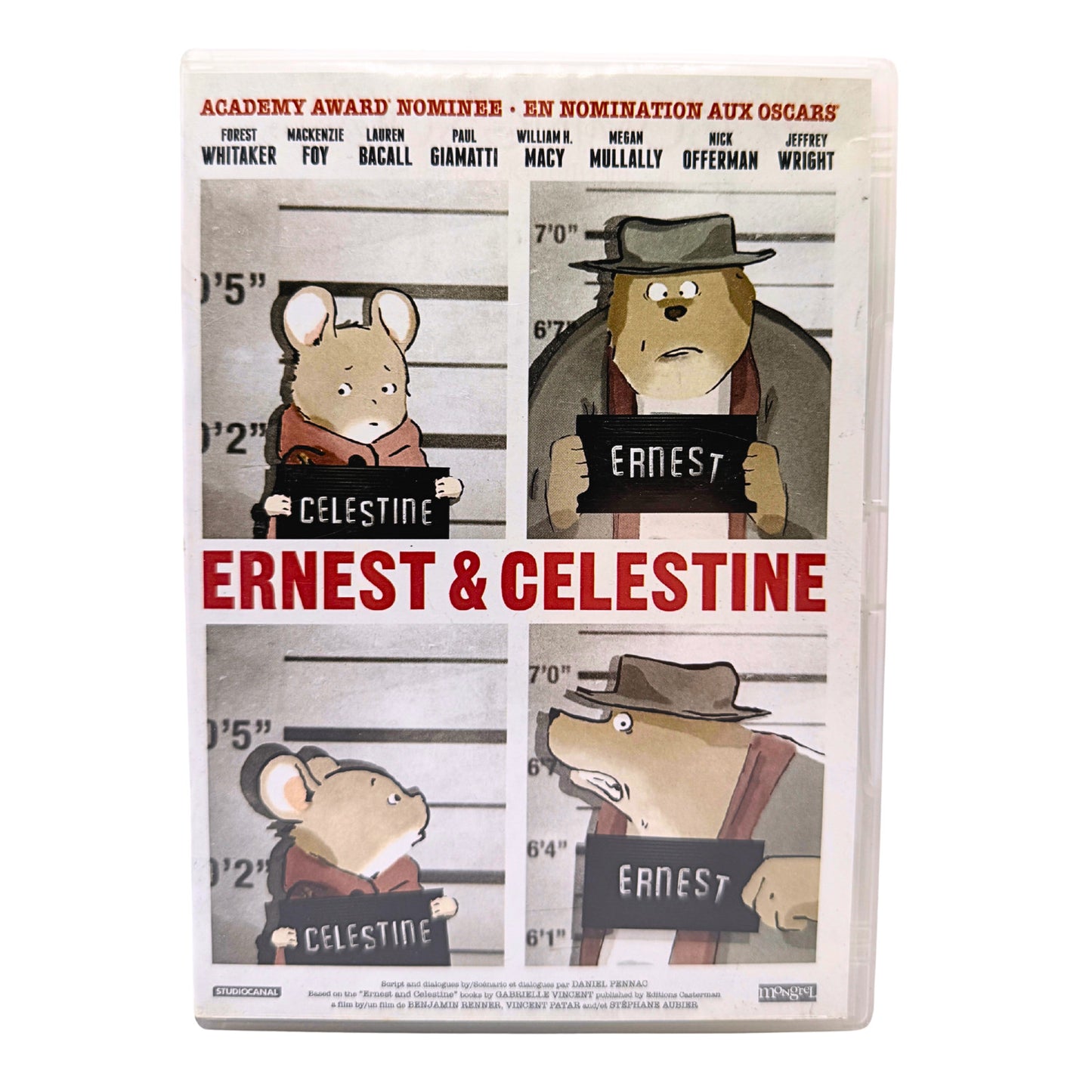 Ernest & Celestine (DVD) Animated Family