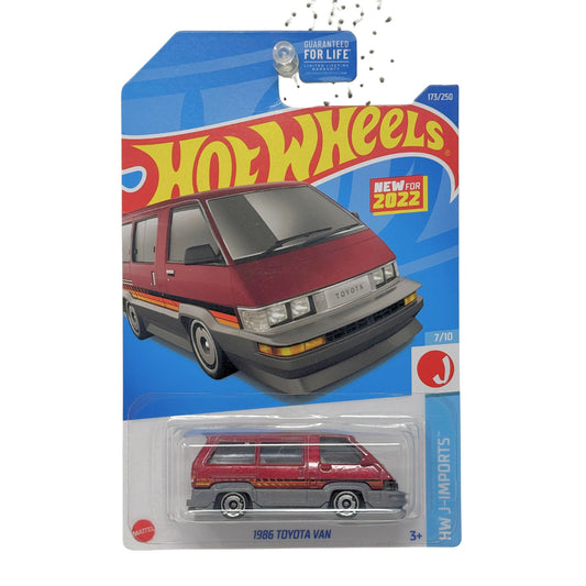 Hot Wheels J-Imports 1986 Toyota Van 1:64 Diecast Red