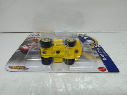Hot Wheels Mario Kart Blue Yoshi Standard Kart 1:64 Diecast