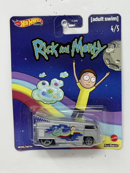 Hot Wheels Premium Rick and Morty Volkswagen Drag Bus 1:64 Real Riders