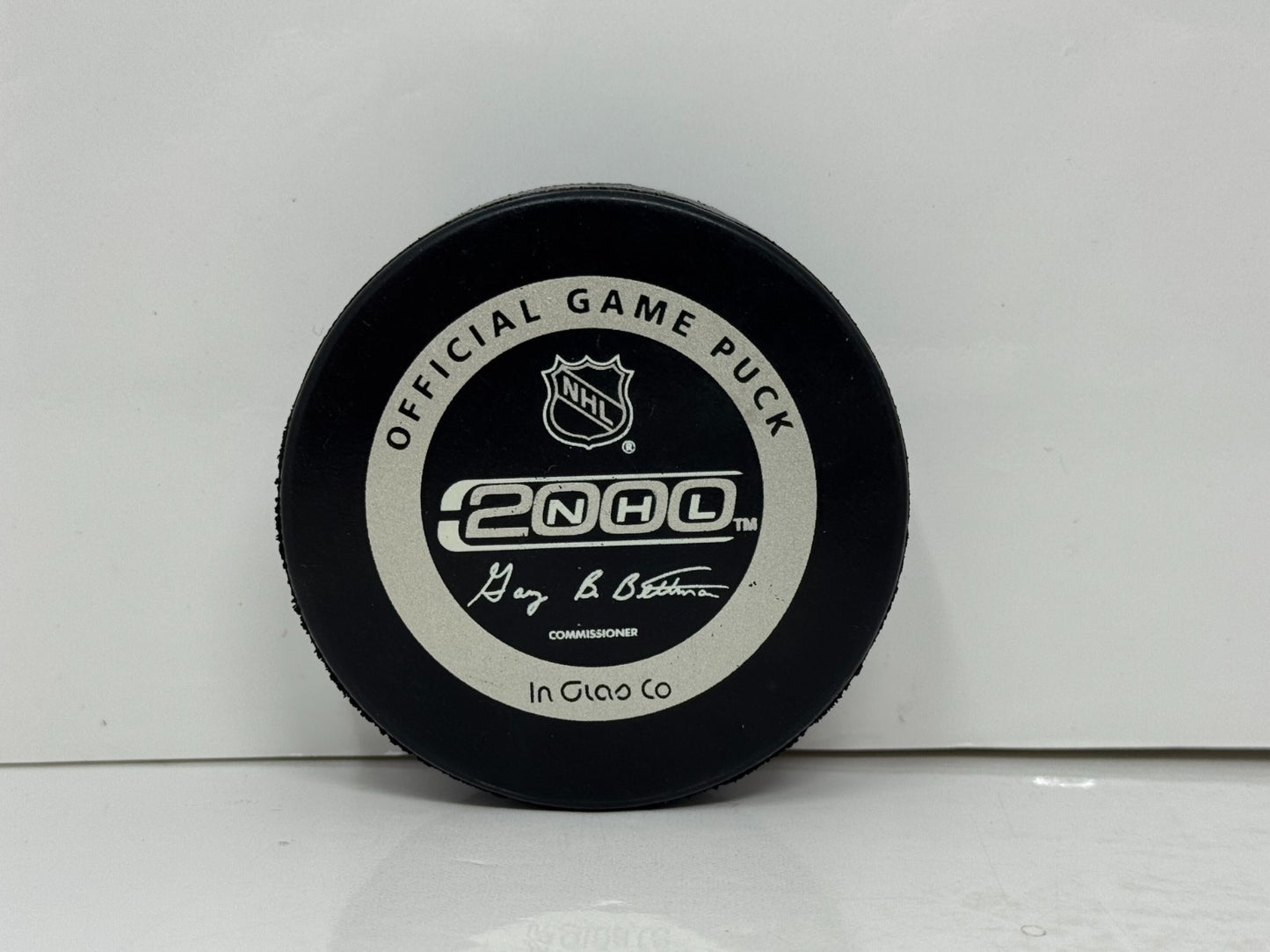 Kyle McLaren Boston Bruins Signed NHL Autograph Puck Silver Auto w/COA