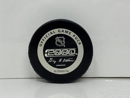 Kyle McLaren Boston Bruins Signed NHL Autograph Puck Silver Auto w/COA