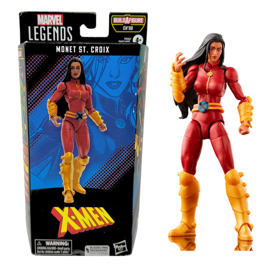 Marvel Legends X-Men Monet St Croix Action Figure w/ Ch’od BAF Piece