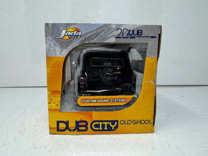 Jada Dub City 1957 Chevy Suburban Black 1:24 Diecast KMC Wheels 20 Inch SS Rims