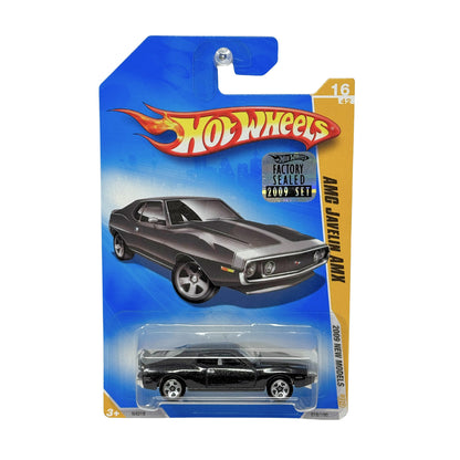 Hot Wheels 2009 New Models AMC Javelin AMX Black 1:64 Diecast Factory Sealed