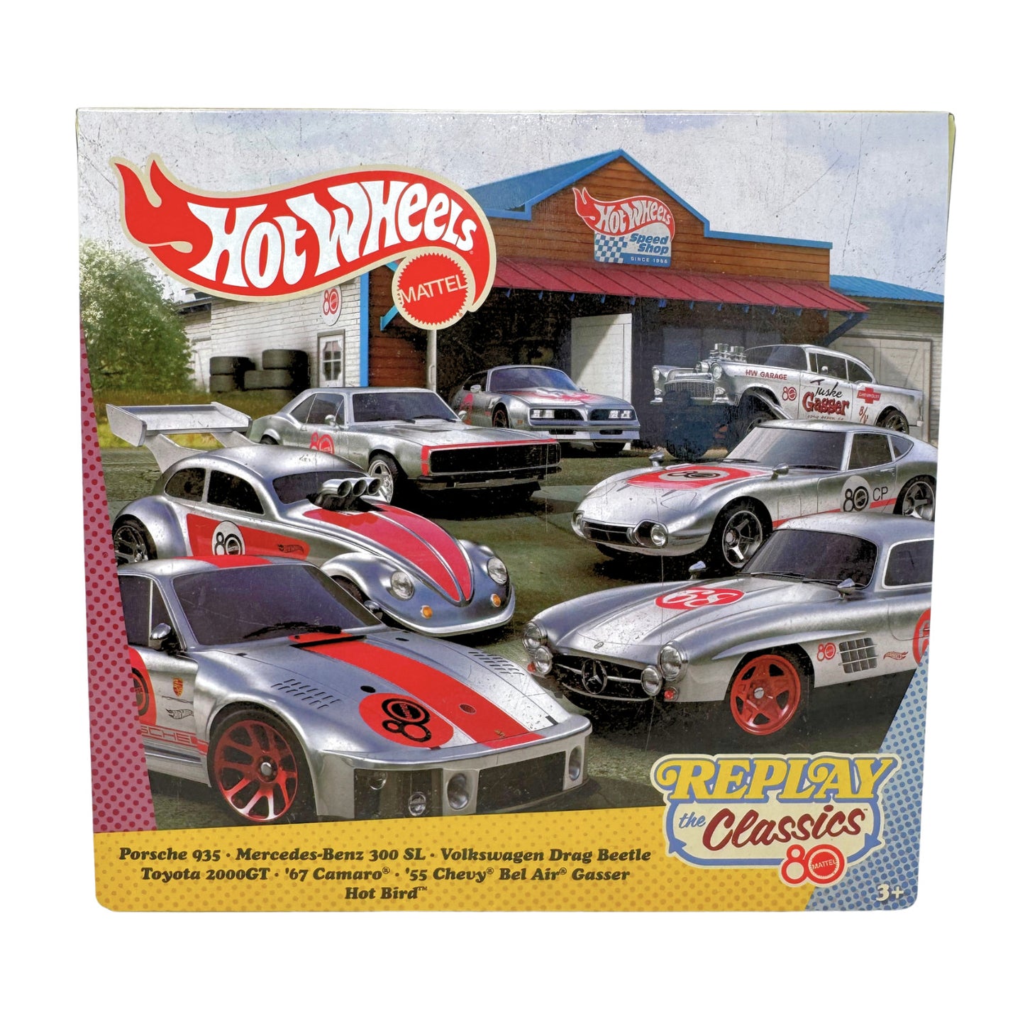 Hot Wheels Replay The Classics 7-Car Gift Set 1:64 Diecast