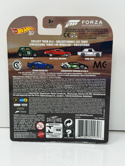 Hot Wheels Retro Entertainment Forza Morris Mini 1:64 Diecast Green