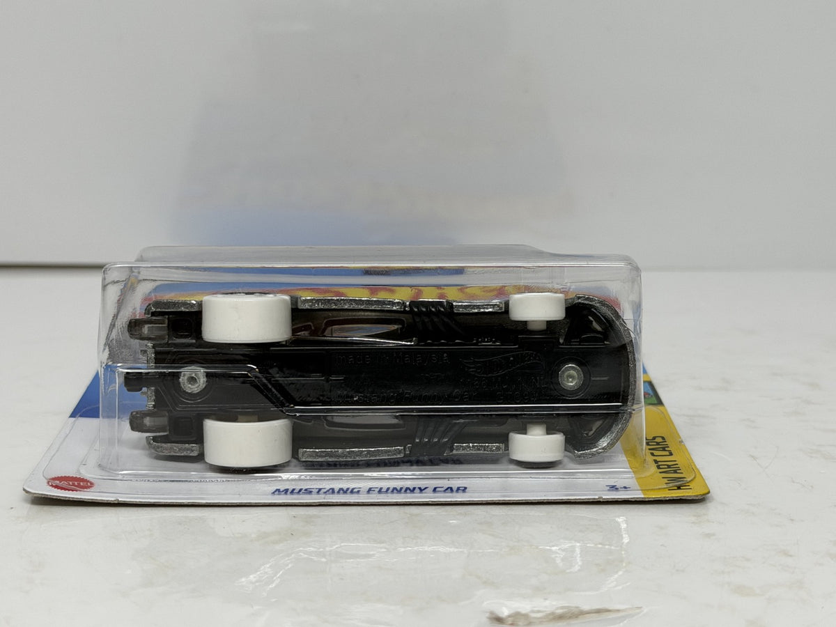 Hot Wheels ZAMAC HW Art Cars Mustang Funny Car 1:64 Diecast