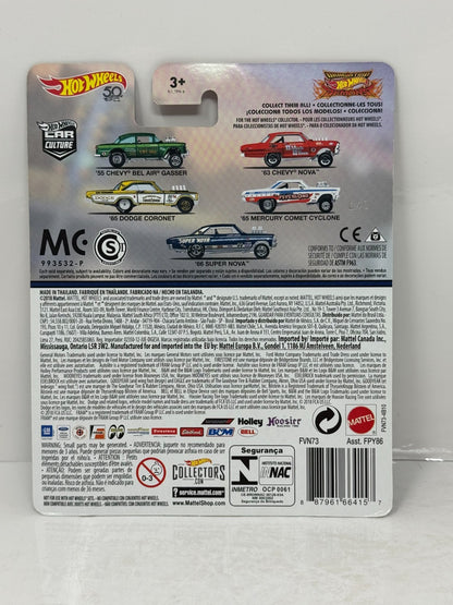 Hot Wheels Premium Drag Strip Demons 1963 Chevy Nova 1:64 Diecast