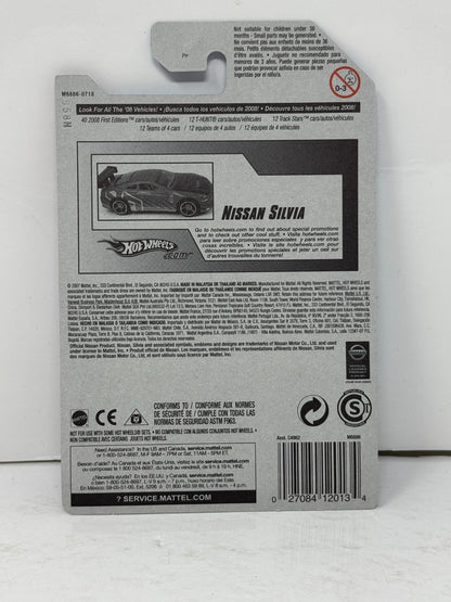 Hot Wheels Racing Nissan Silvia JDM 1:64 Diecast