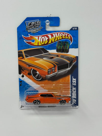 Hot Wheels Muscle Mania 1970 Buick GSX 1:64 Diecast Factory Sealed