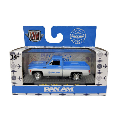 M2 Machines Pan Am 1973 Chevrolet Cheyenne 10 1:64 Diecast