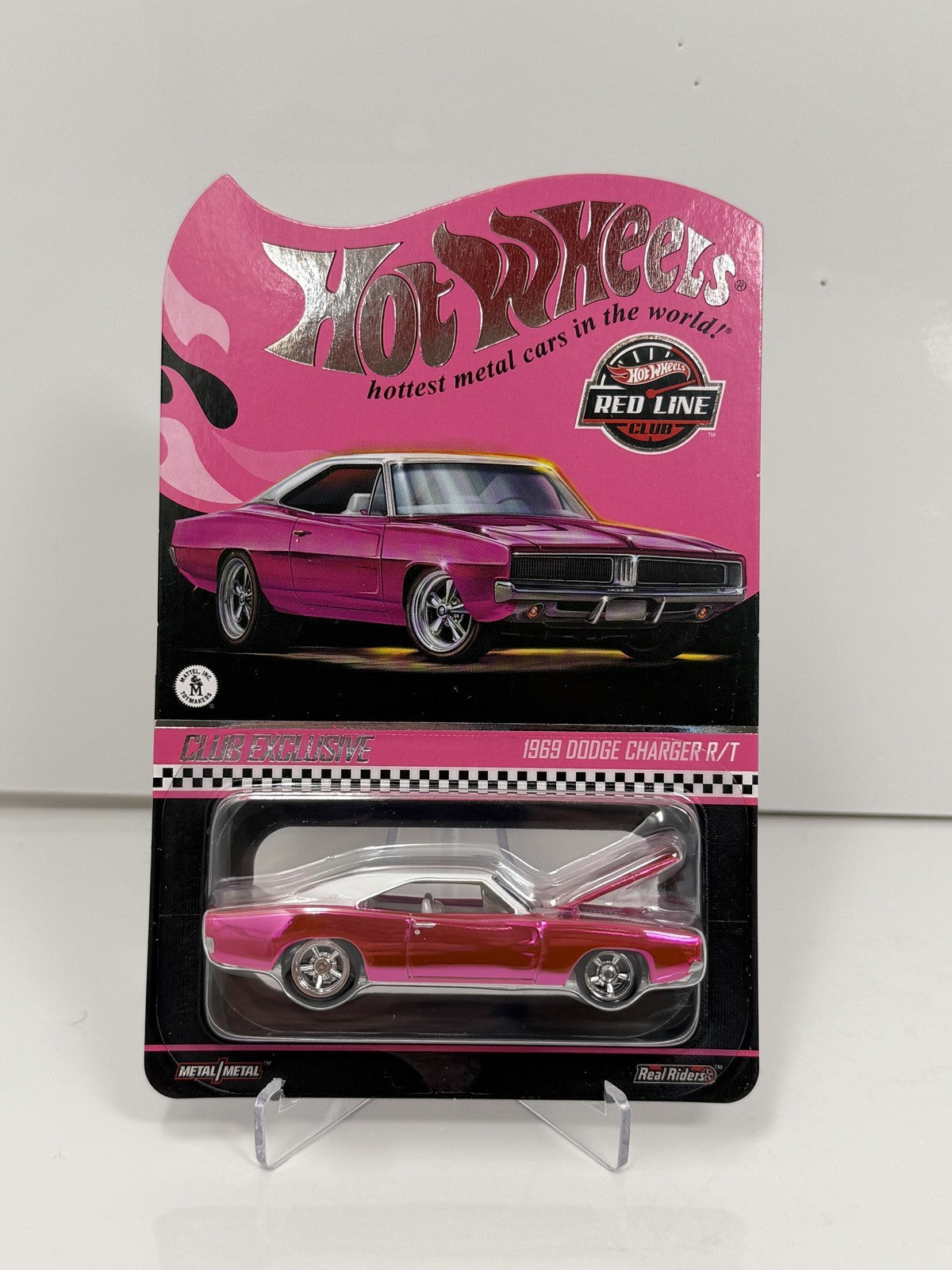 Hot Wheels RLC Red Line Club 1969 Dodge Charger R/T Club Exclusive 1:64 Diecast