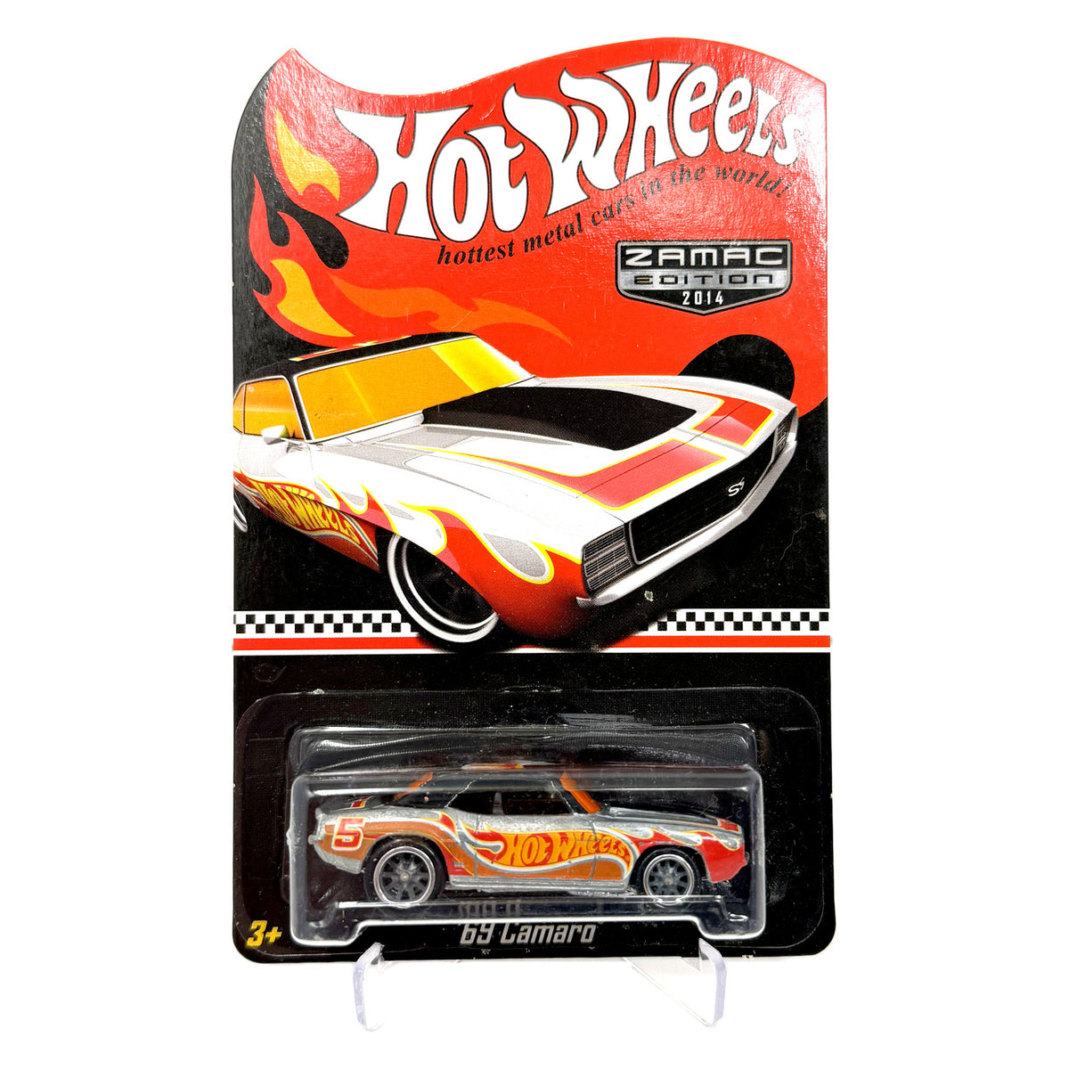 Hot Wheels 2014 ZAMAC Collector Edition 1969 Camaro Walmart Rewards 1:64 Diecast
