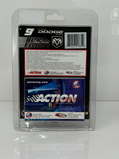 Action Nascar #9 Bill Elliott Dodge Muhammad Ali 2001 Intrepid R/T 1:64 Diecast