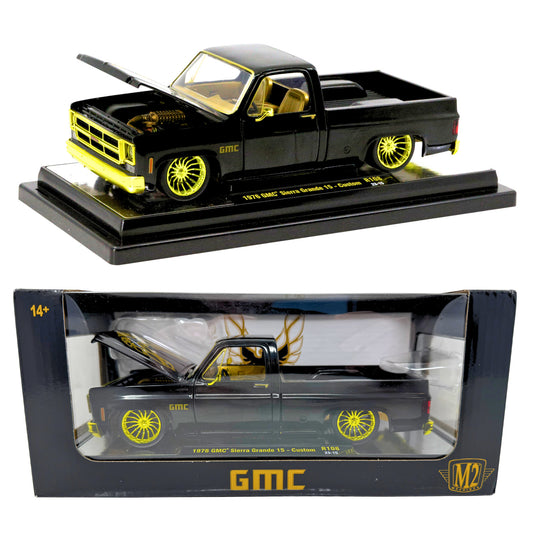 M2 Machines 1976 GMC Sierra Grande 15 Custom Pickup CHASE 1:24 Diecast Trans Am