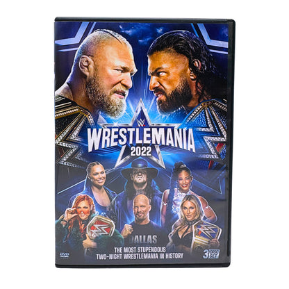 WWE: WrestleMania 38 (DVD) WWE Wrestling