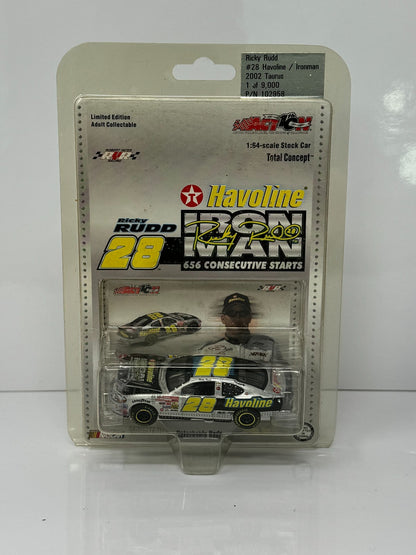 Action Nascar #28 Ricky Rudd Havoline Ironman 2002 Taurus 1:64 Diecast