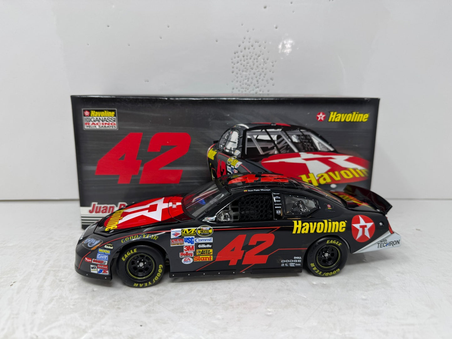 Motorsports Authentics NASCAR #42 Juan Pablo Montoya Texaco Charger 1:24 Diecast