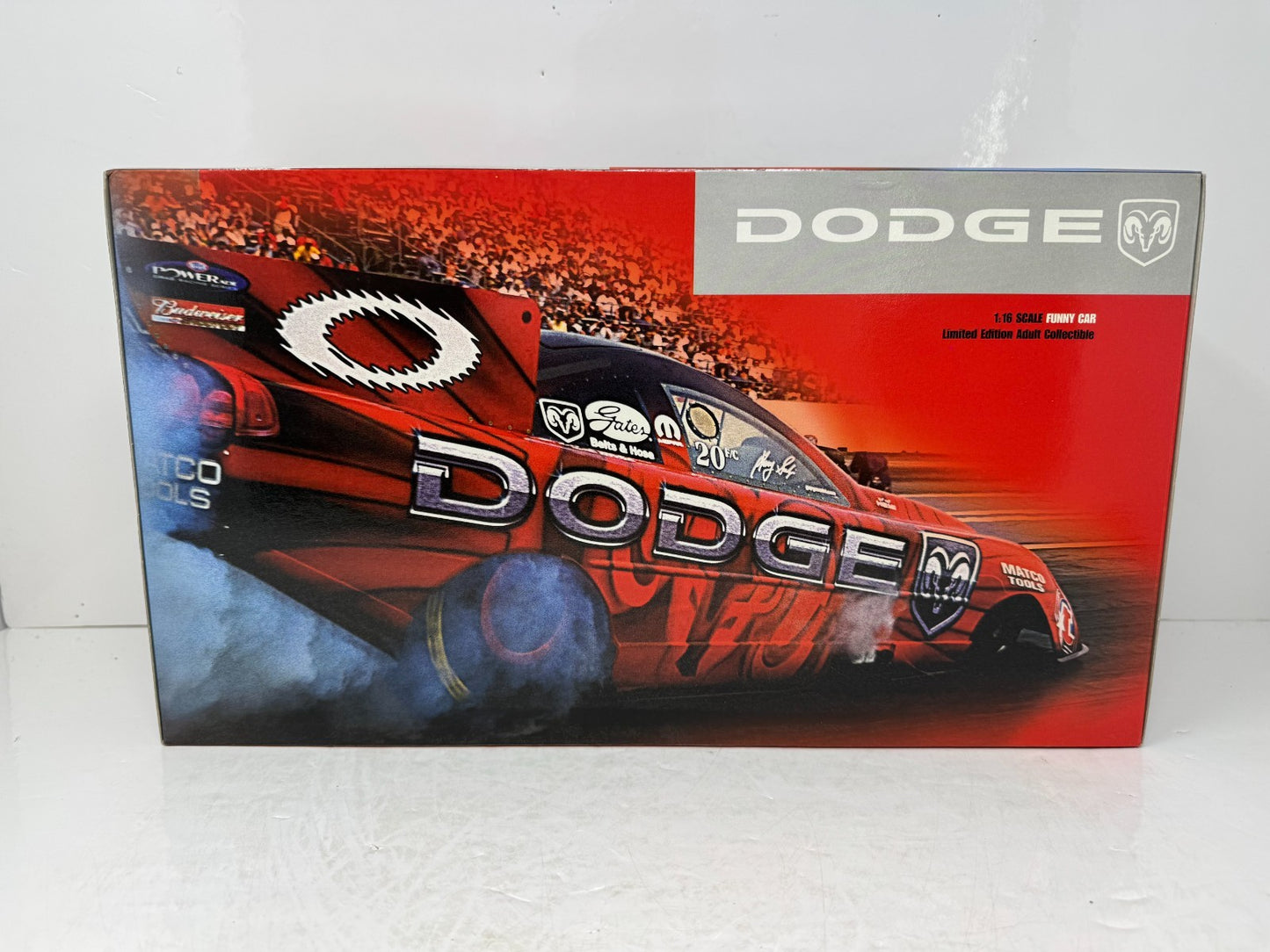 Milestone Gary Scelzi NHRA Dodge Dealer Dodge Funny Car 1:16 Scale