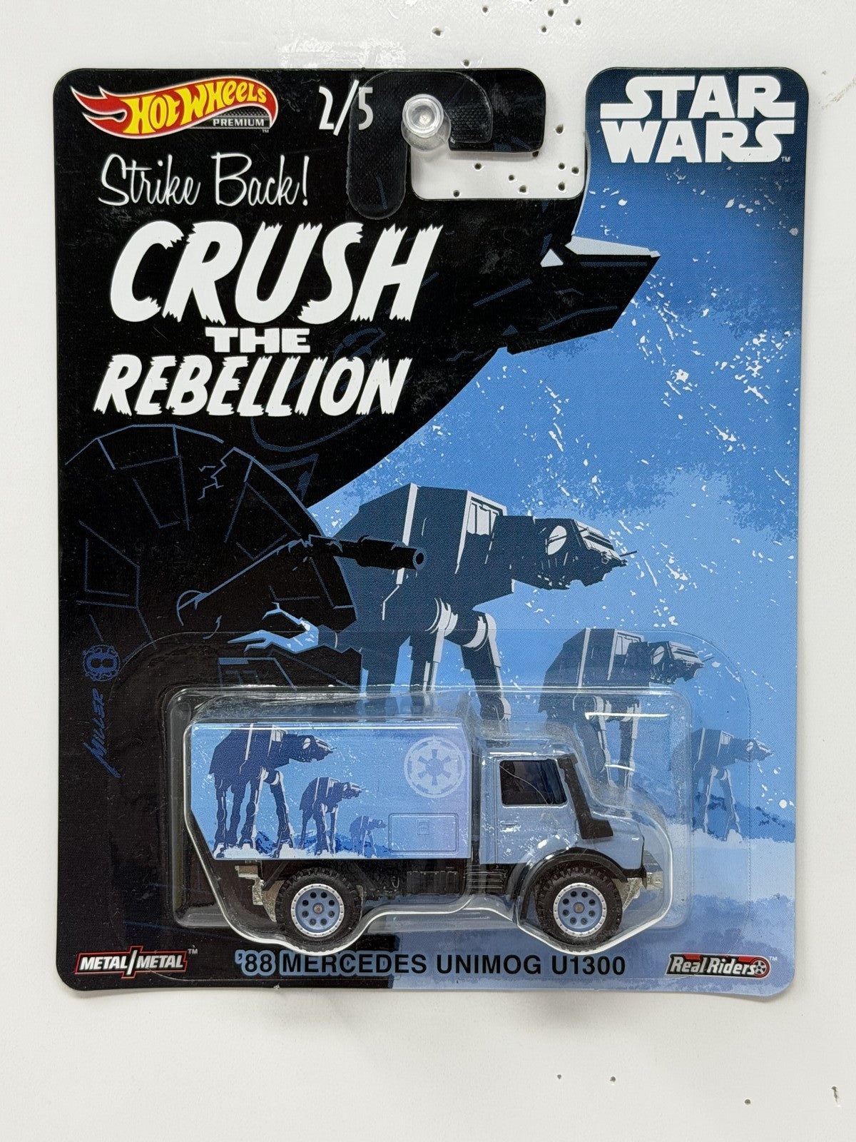 Hot Wheels Premium Star Wars 1988 Mercedes-Benz Unimog U1300 1:64 Diecast RRs