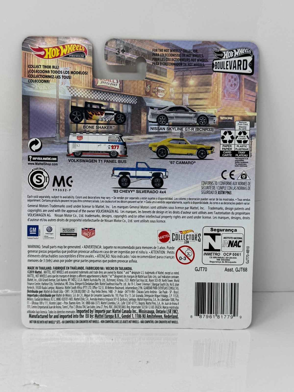 Hot Wheels Premium Boulevard #3 Volkswagen T1 Panel Bus 1:64 Diecast