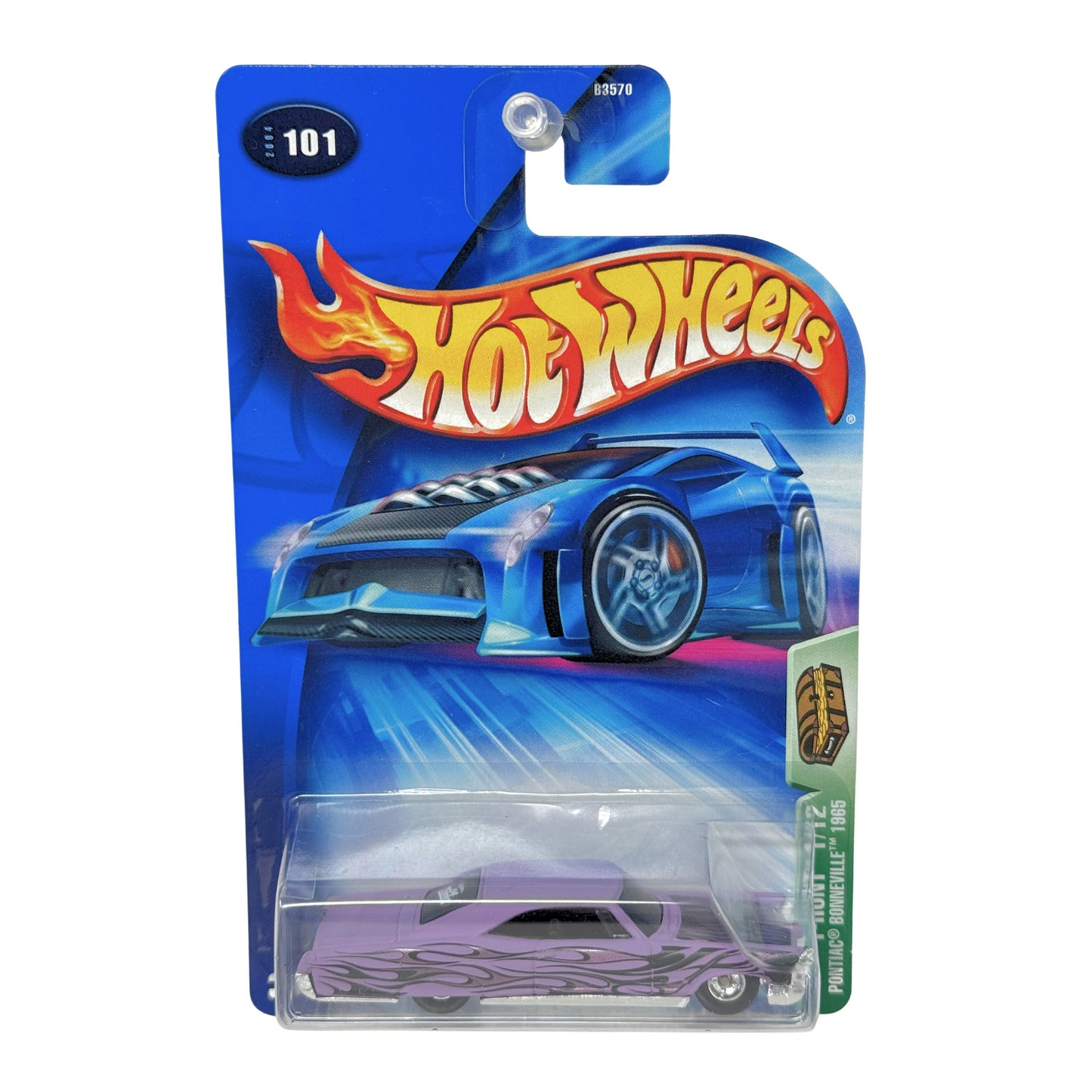 Hot Wheels Treasure Hunt Pontiac Bonneville Real Riders 1:64 Diecast