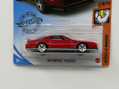Hot Wheels Muscle Mania 1984 Pontiac Firebird 1:64 Diecast Red