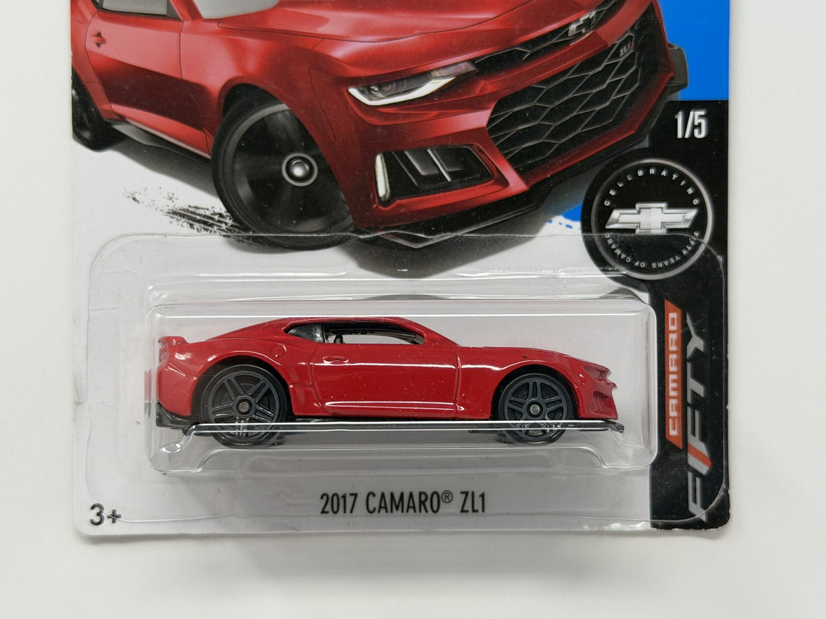 Hot Wheels Camaro Fifty 2017 Chevrolet Camaro ZL1 1:64 Diecast Red
