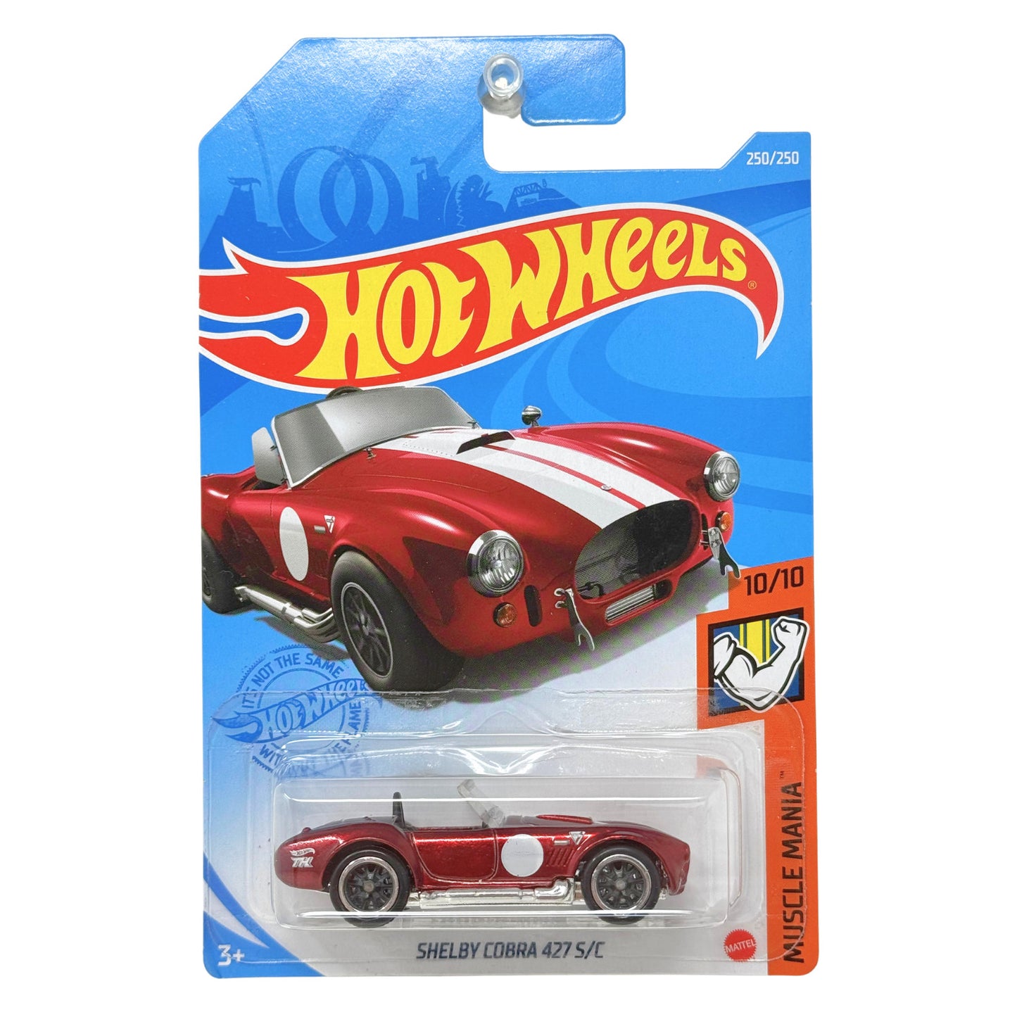 Hot Wheels Super Treasure Hunt Shelby Cobra 427 SC Muscle Mania 1:64 Diecast