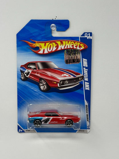 Hot Wheels Muscle Mania AMC Javelin AMX 1:64 Diecast Factory Sealed