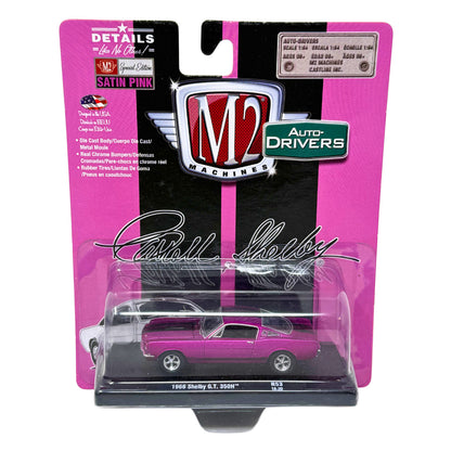 M2 Machines 1966 Shelby G.T. 350H Satin Pink Special Edition 1:64 Diecast
