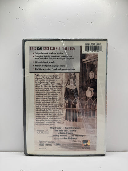 The Bells of St. Mary’s (DVD) Bing Crosby Classic Drama Brand New & Sealed