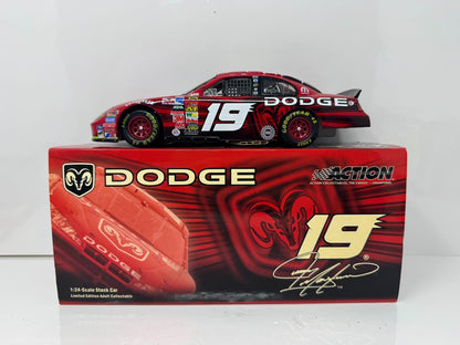 Action NASCAR Jeremy Mayfield #19 Dodge Dealers 2004 Intrepid BANK 1:24 Diecast