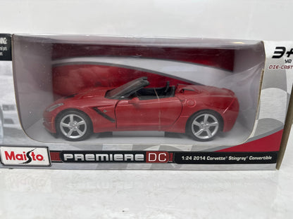 Maisto Premiere DC 2014 Chevrolet Stingray Convertible 1:24 Diecast